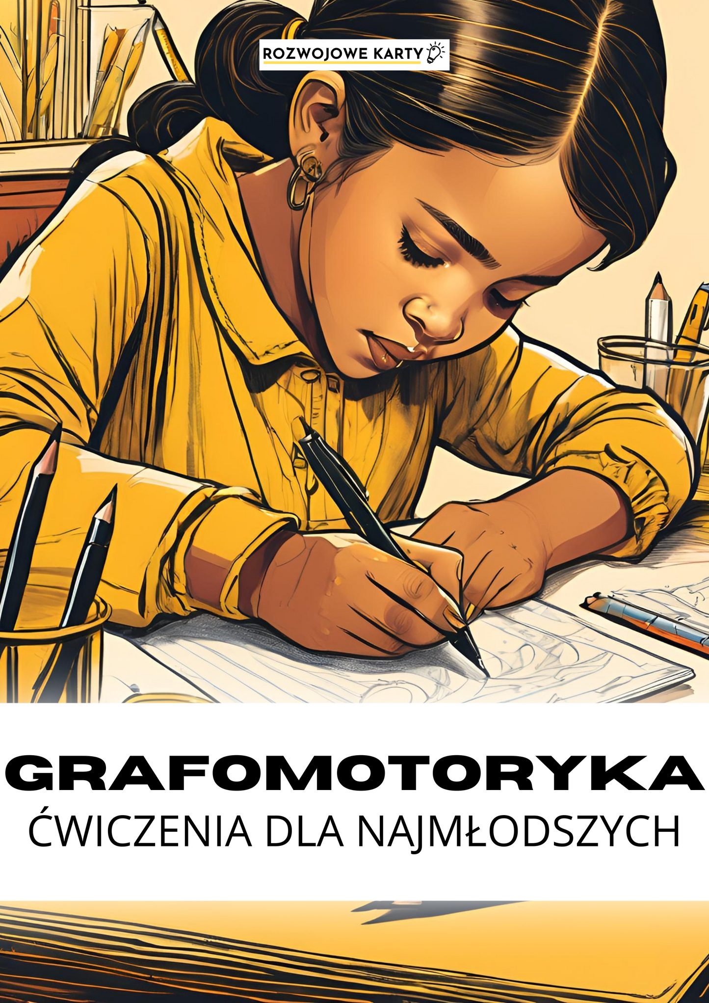 Grafomotoryka - ćwiczenia wspierające dla najmłodszych