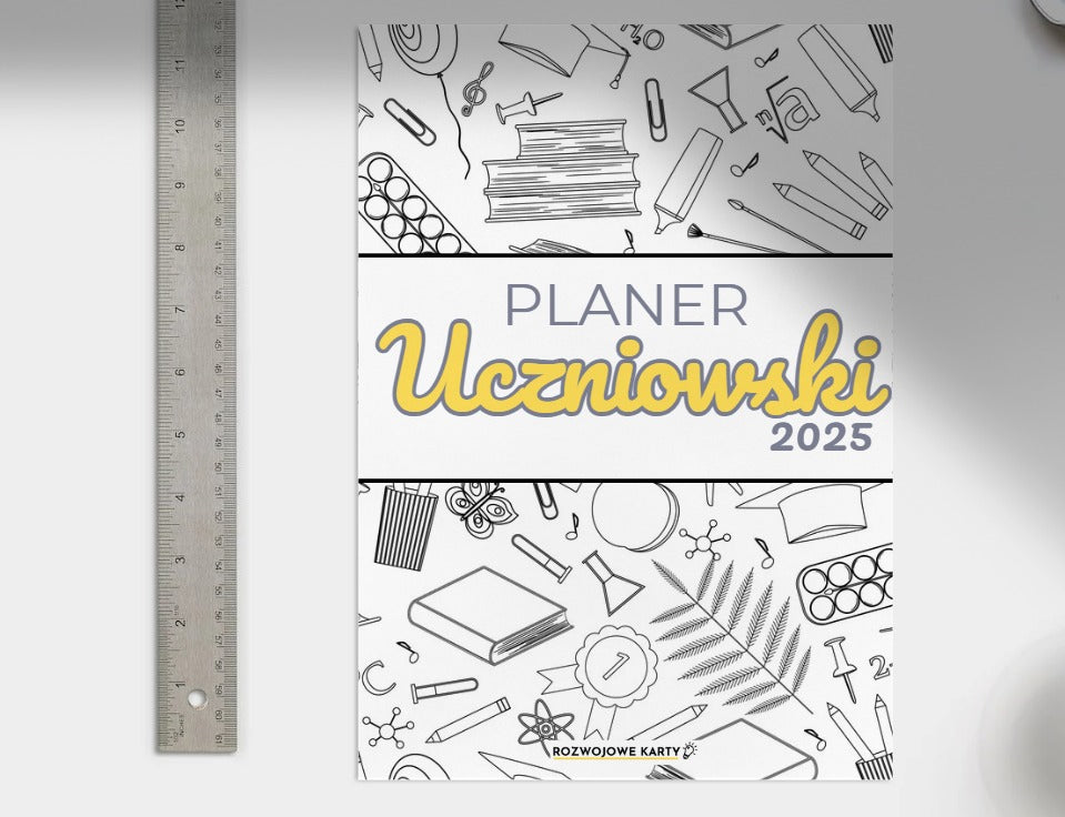 Planer dla ucznia 2025 (motyw rysunkowy)