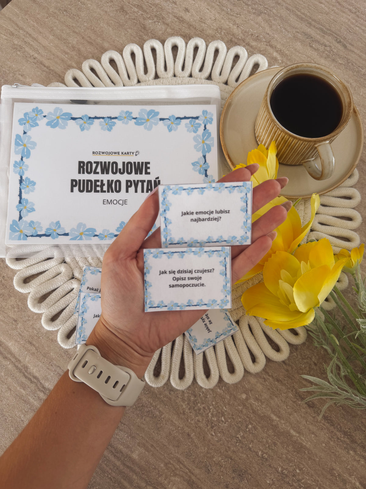GRA POZNAJMY SIĘ - emocje pozytywne i negatywne