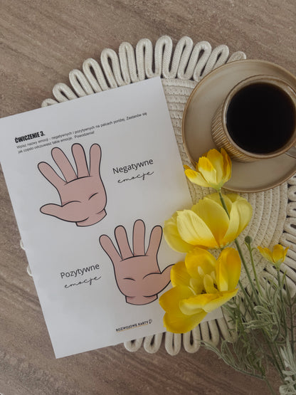 Emocje pod lupą - karty pracy dla klas 1-3