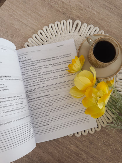 Czytanie ze zrozumieniem - karty pracy dla klasy 3 (Książka fizyczna + PDF)