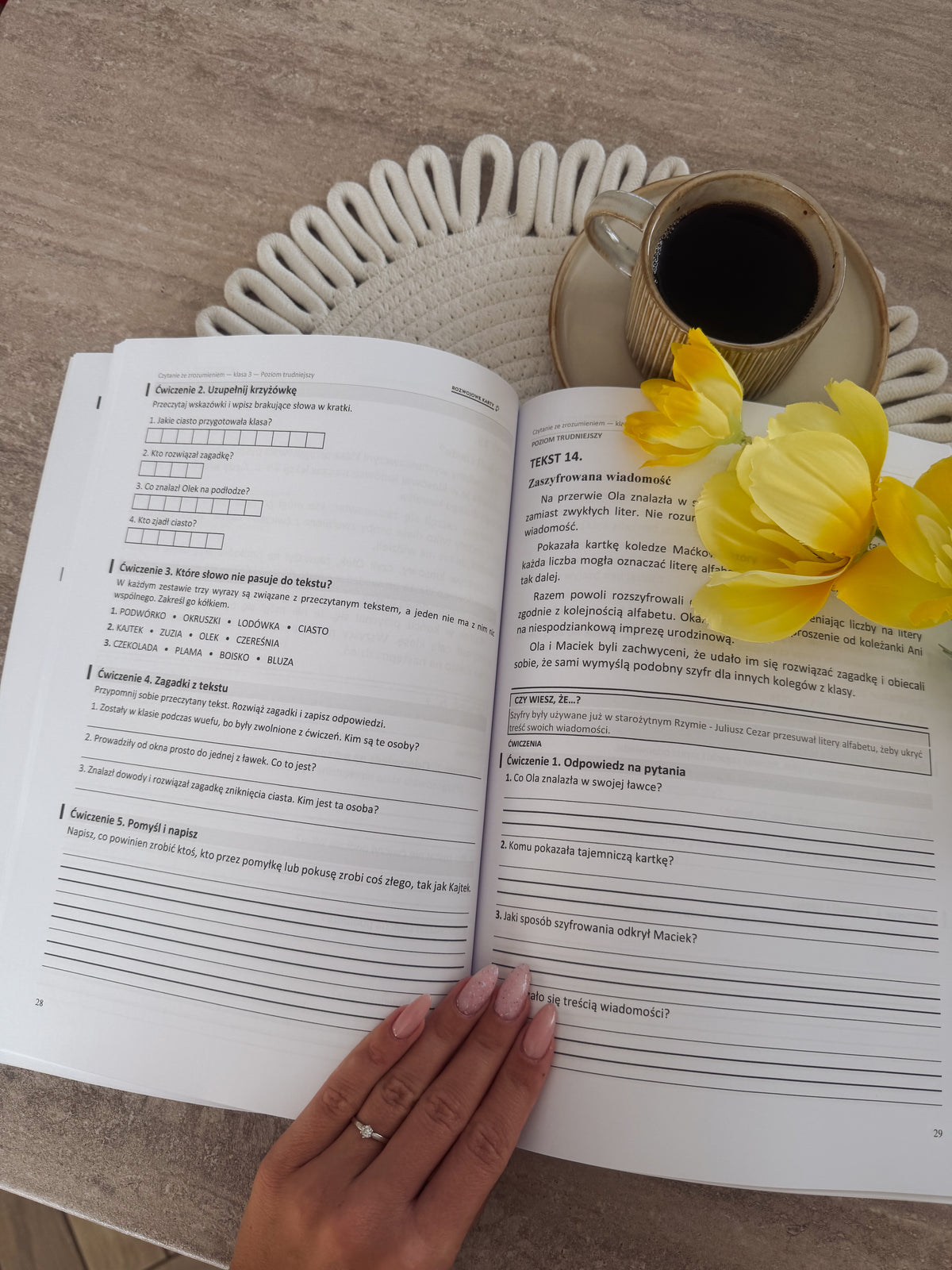 Czytanie ze zrozumieniem - karty pracy dla klasy 3 (Książka fizyczna + PDF)