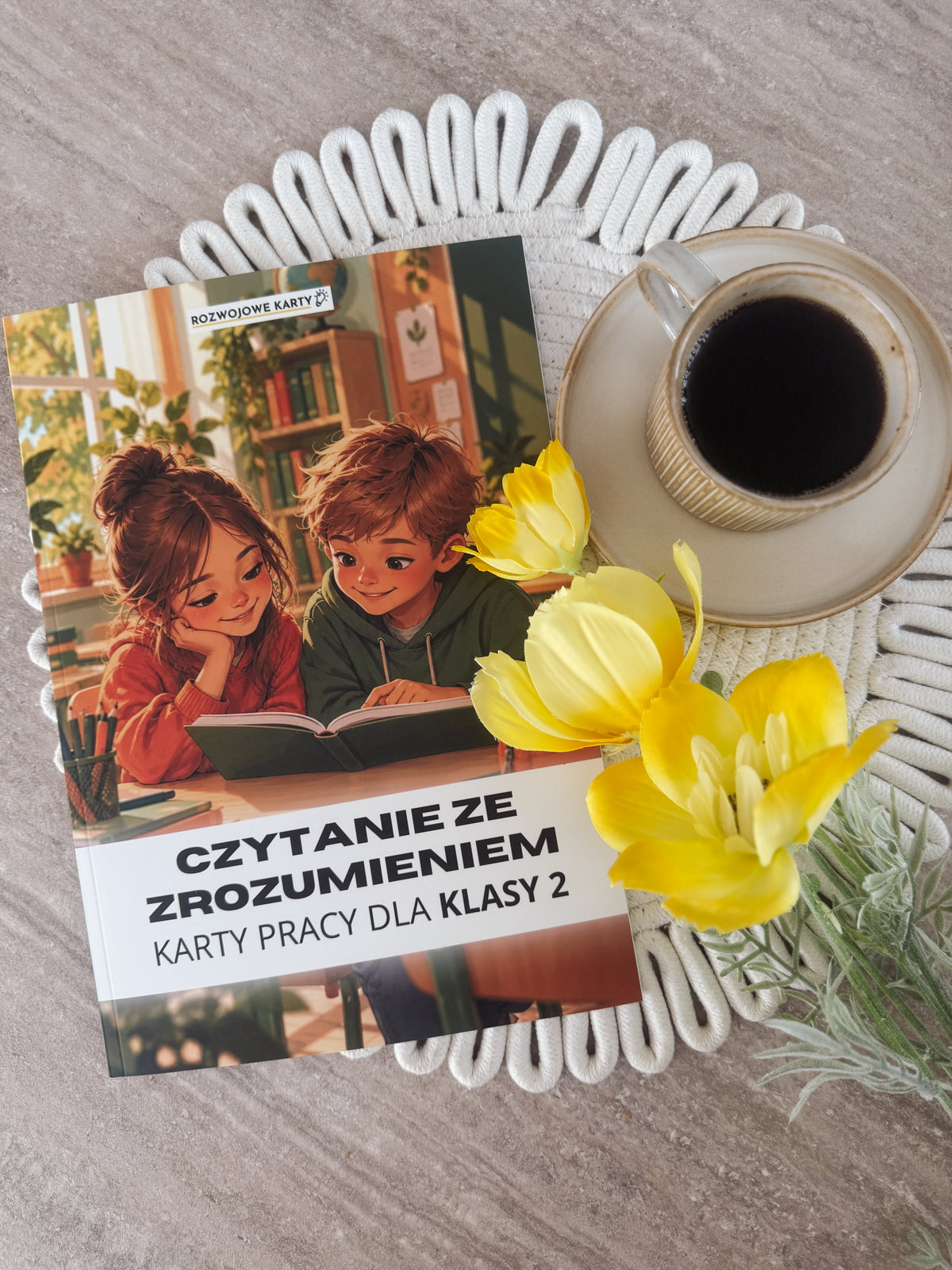 Czytanie ze zrozumieniem - karty pracy dla klasy 2 (Książka fizyczna + PDF)