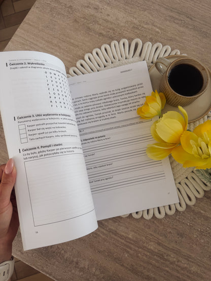 Czytanie ze zrozumieniem - karty pracy dla klasy 2 (Książka fizyczna + PDF)