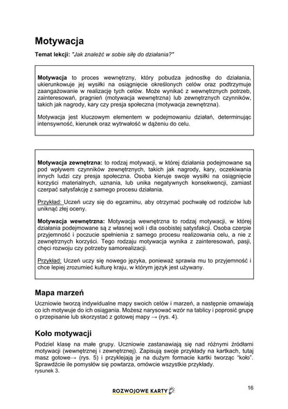 Godzina wychowawcza - klasy 4-8
