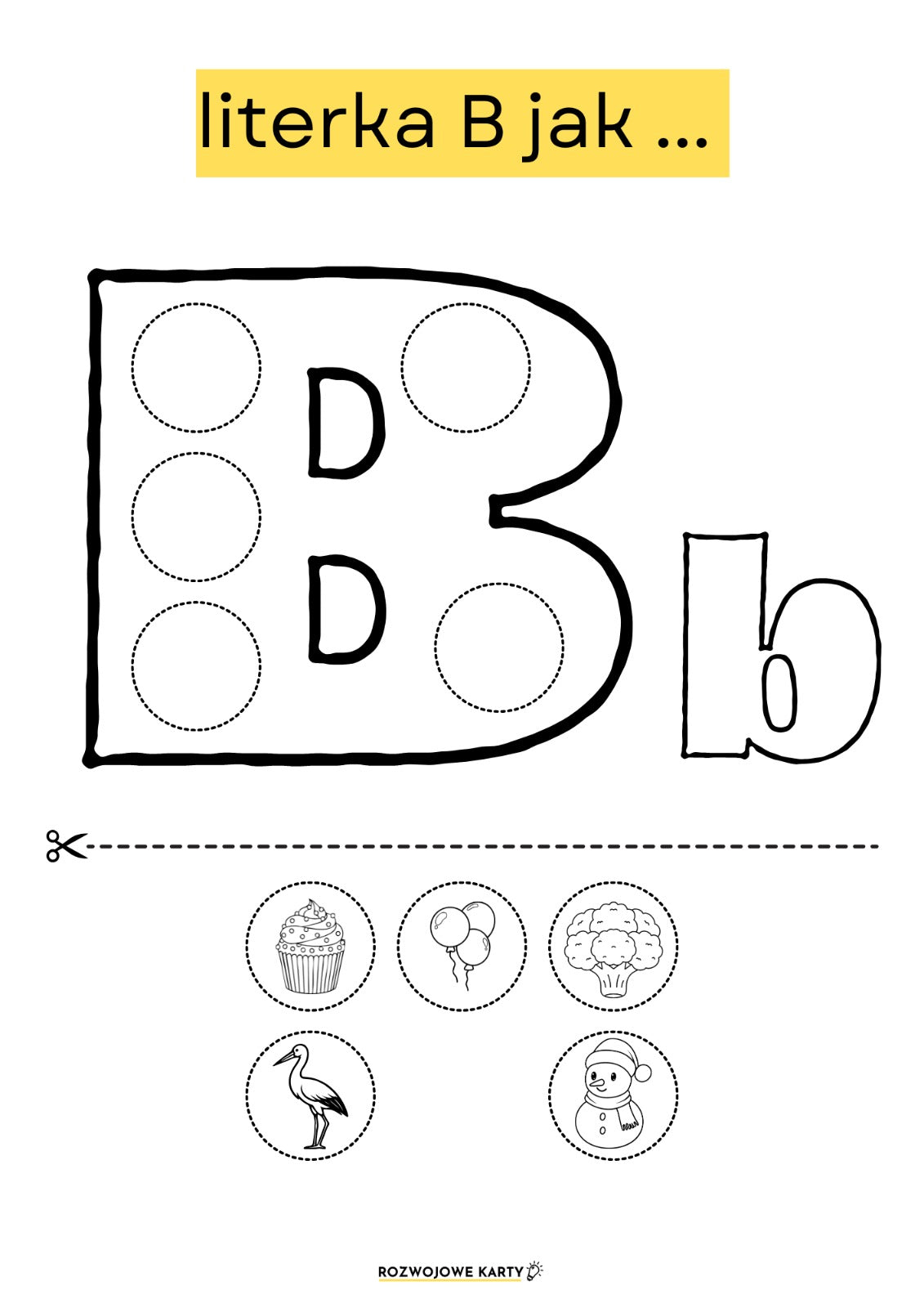 Nauka alfabetu - ćwiczenia dla najmłodszych