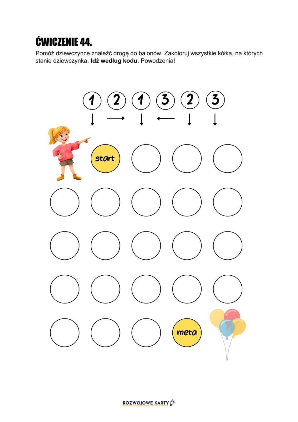 Koncentracja uwagi i pamięć - przedszkole