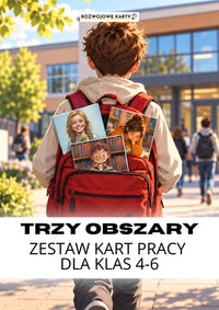 Trzy Obszary - zestaw kart pracy dla klas 4-6
