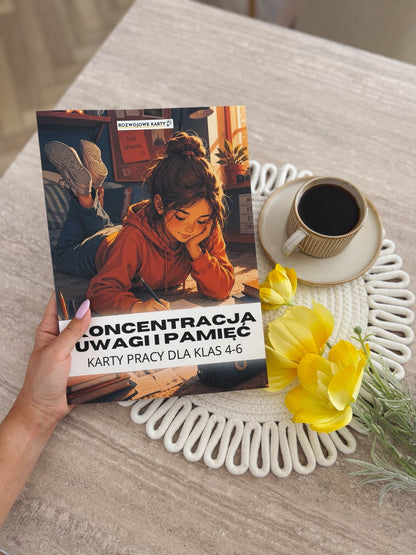 Koncentracja uwagi - klasy 4-6 (Książka fizyczna + PDF)